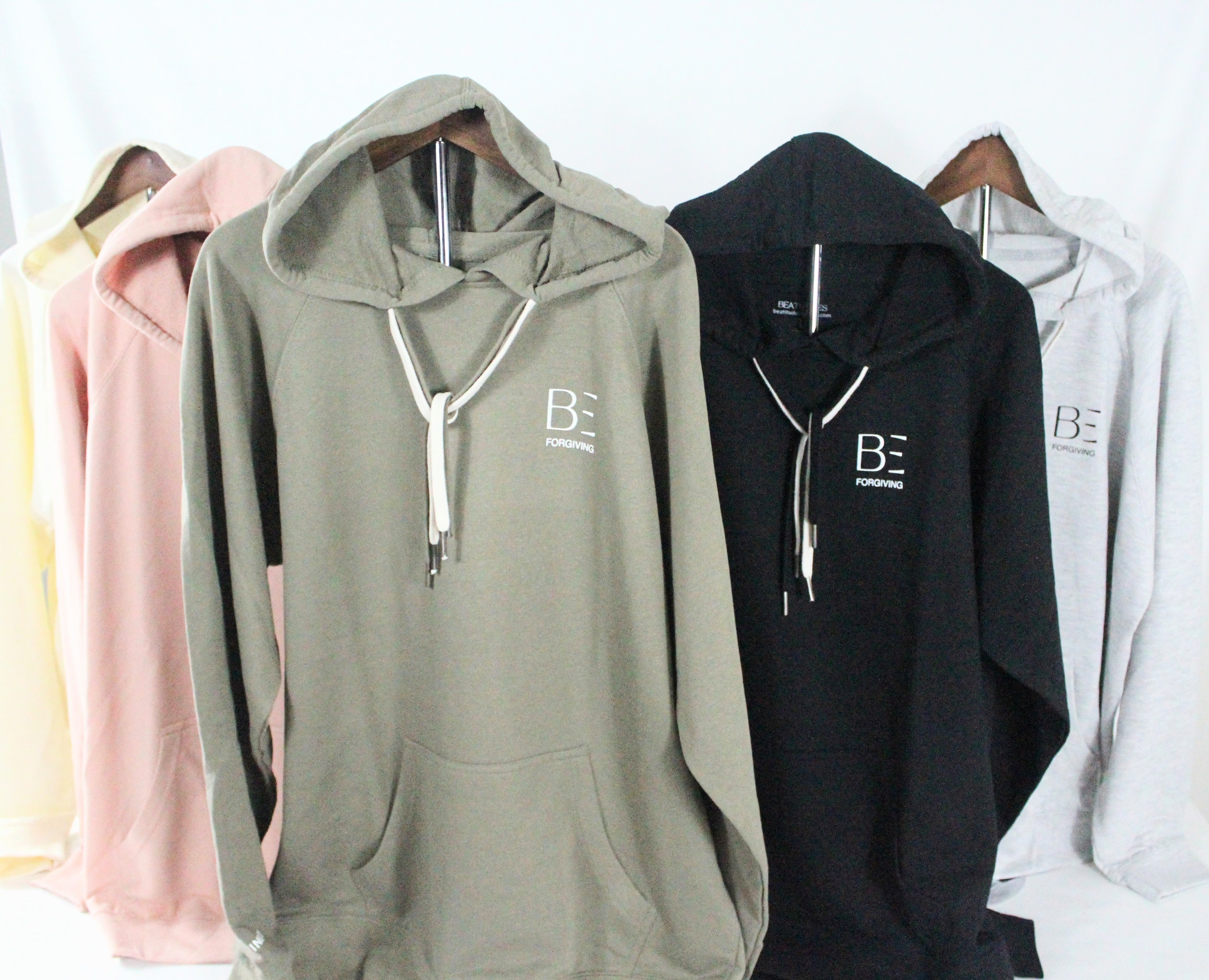 BE FORGIVING - LIGHTWEIGHT HOODED PULLOVER